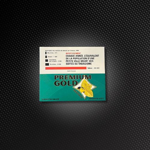 a Premium Gold Menthol